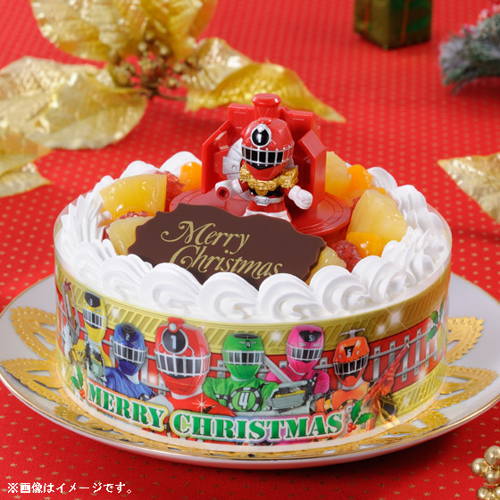 バンダイのキャラクタークリスマスケーキ